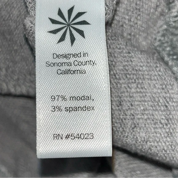 Athleta Sweatshirt Criss Cross Sweatshirt Womens Size XS Gray Casual Gym Yoga - Picture 7 of 12